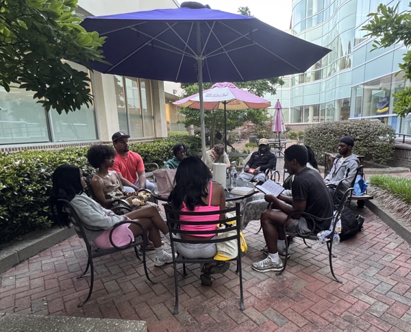 You are currently viewing Students enjoying fellowship